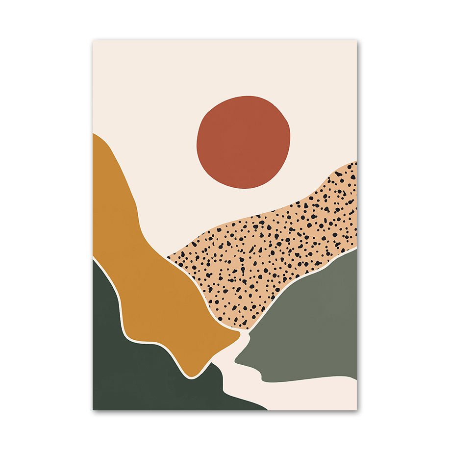 abstract-style-leavesrainbow-wall-artwall-decorliving-simply-house-757297 Wall Decor Abstract Style Leaves/Rainbow Wall Art - Living Simply House