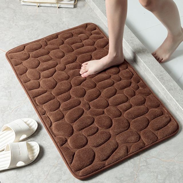 cobblestone-bathroom-matbath-and-shower-matsliving-simply-house-488211 Bath and Shower Mats Cobblestone Bathroom Mat - Living Simply House