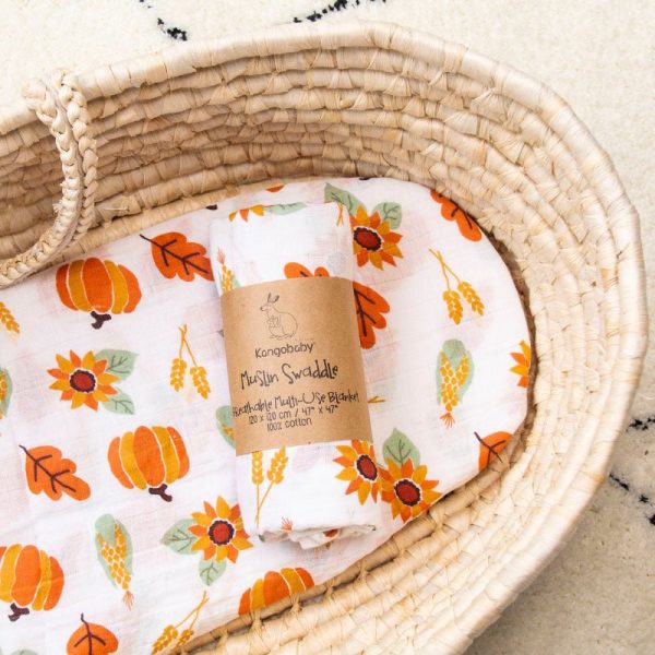 Children's Kangobaby 100% Cotton Muslin Swaddle - Living Simply House