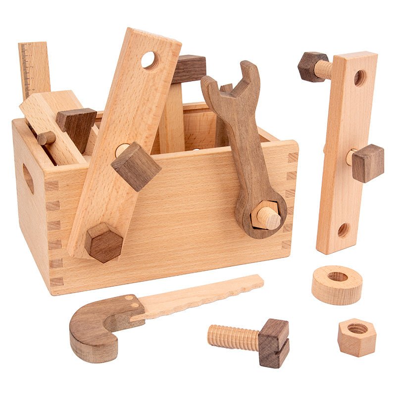 little-mechanic-wooden-toy-setchildrensliving-simply-house-953820 Children's Little Mechanic Wooden Toy Set - Living Simply House