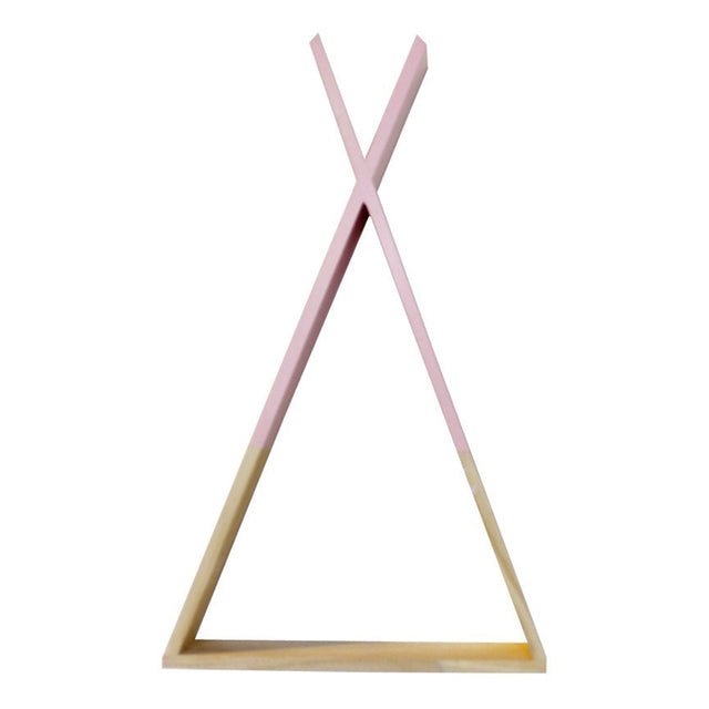 nordic-nursery-wooden-teepee-shelfchildrensliving-simply-house-915360 Children's Nordic Nursery Wooden Teepee Shelf - Living Simply House
