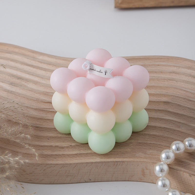 soy-gradient-bubble-cube-candlecandlesliving-simply-house-233179 Candles Soy Gradient Bubble Cube Candle - Living Simply House