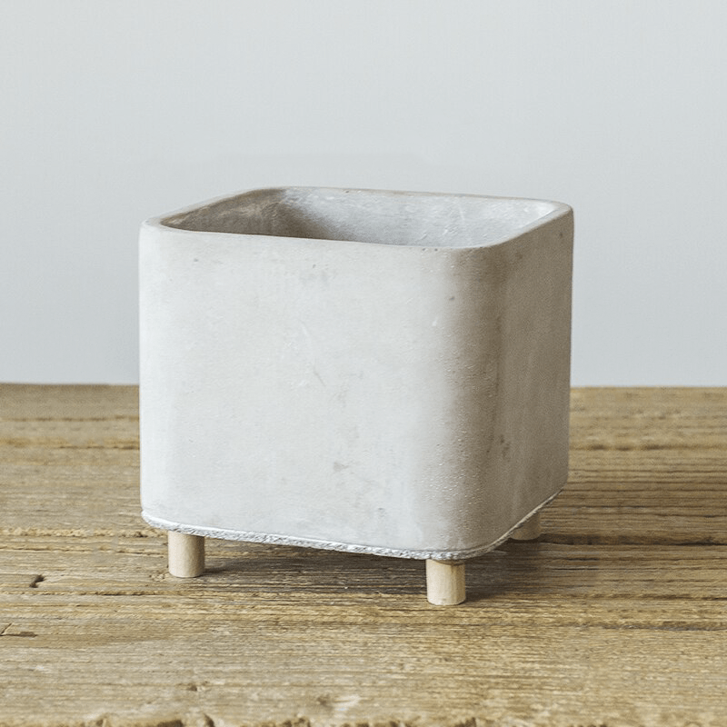 square-concrete-planterplantersliving-simply-house-145368 Planters Square Concrete Planter - Living Simply House
