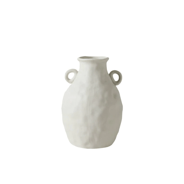 white-ceramic-vase-199730 Vase White Ceramic Vase - Living Simply House